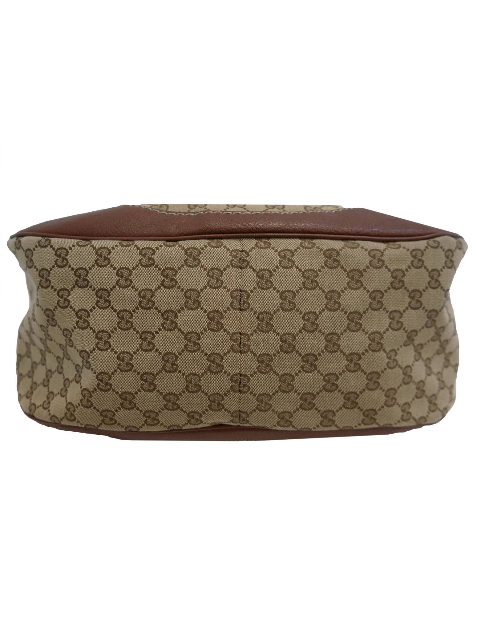 MONOGRAM GG BEIGE JOCKEY HOBO LARGE