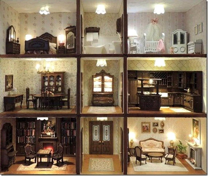 Realistic Exterior Lighting for Dollhouses