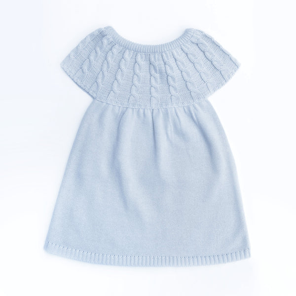 vestido de trico para bebe