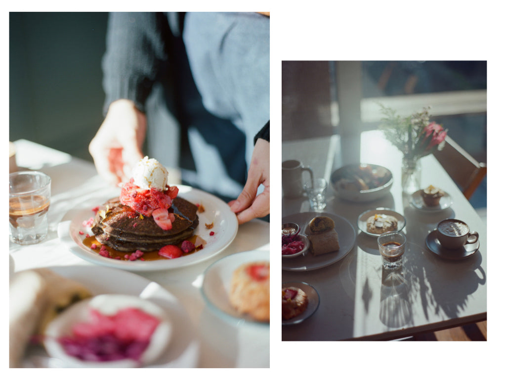 Amara kitchen pancakes | photo by Justin Chung