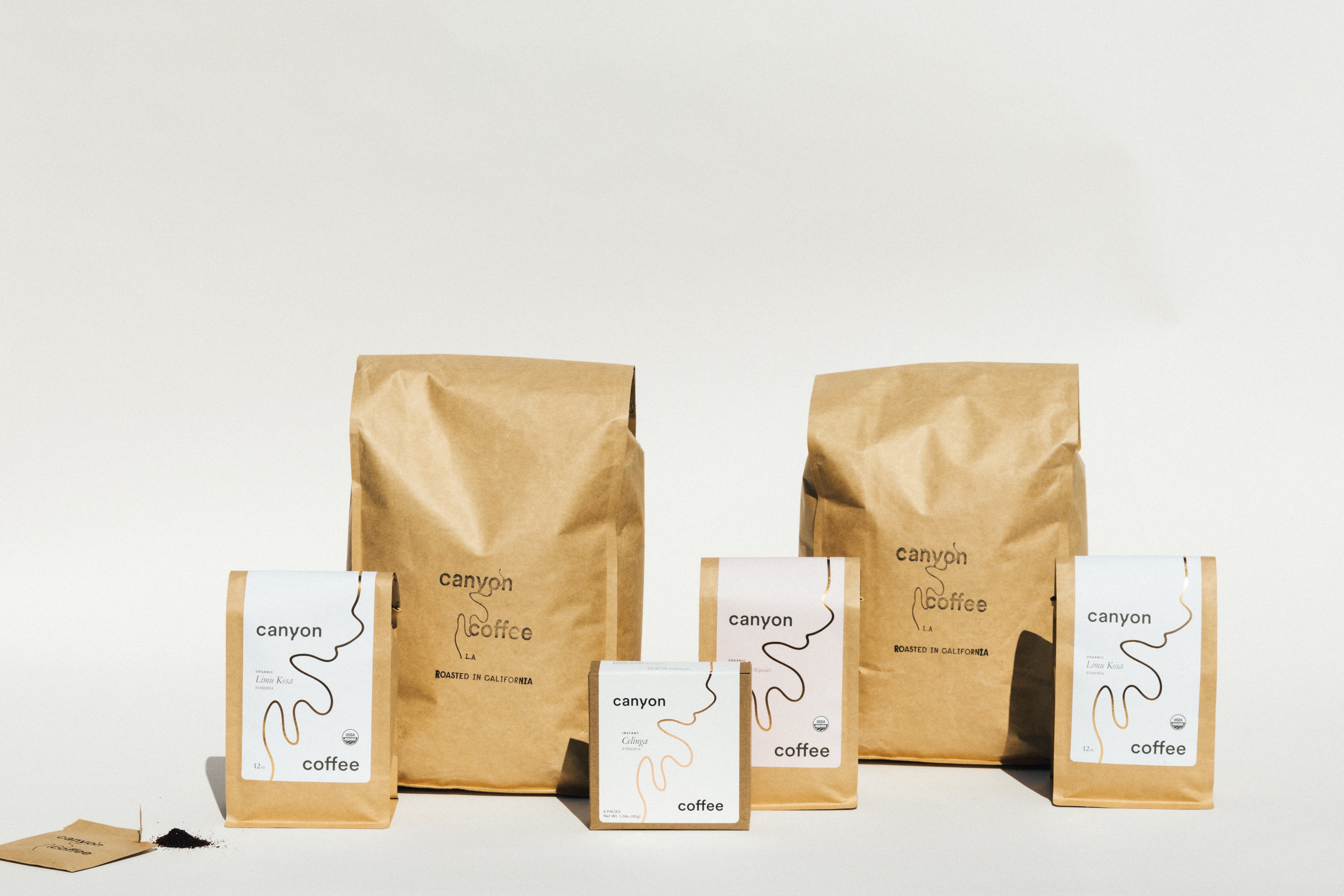 Wholesale coffee offerings and hospitality consulting by Canyon Coffee