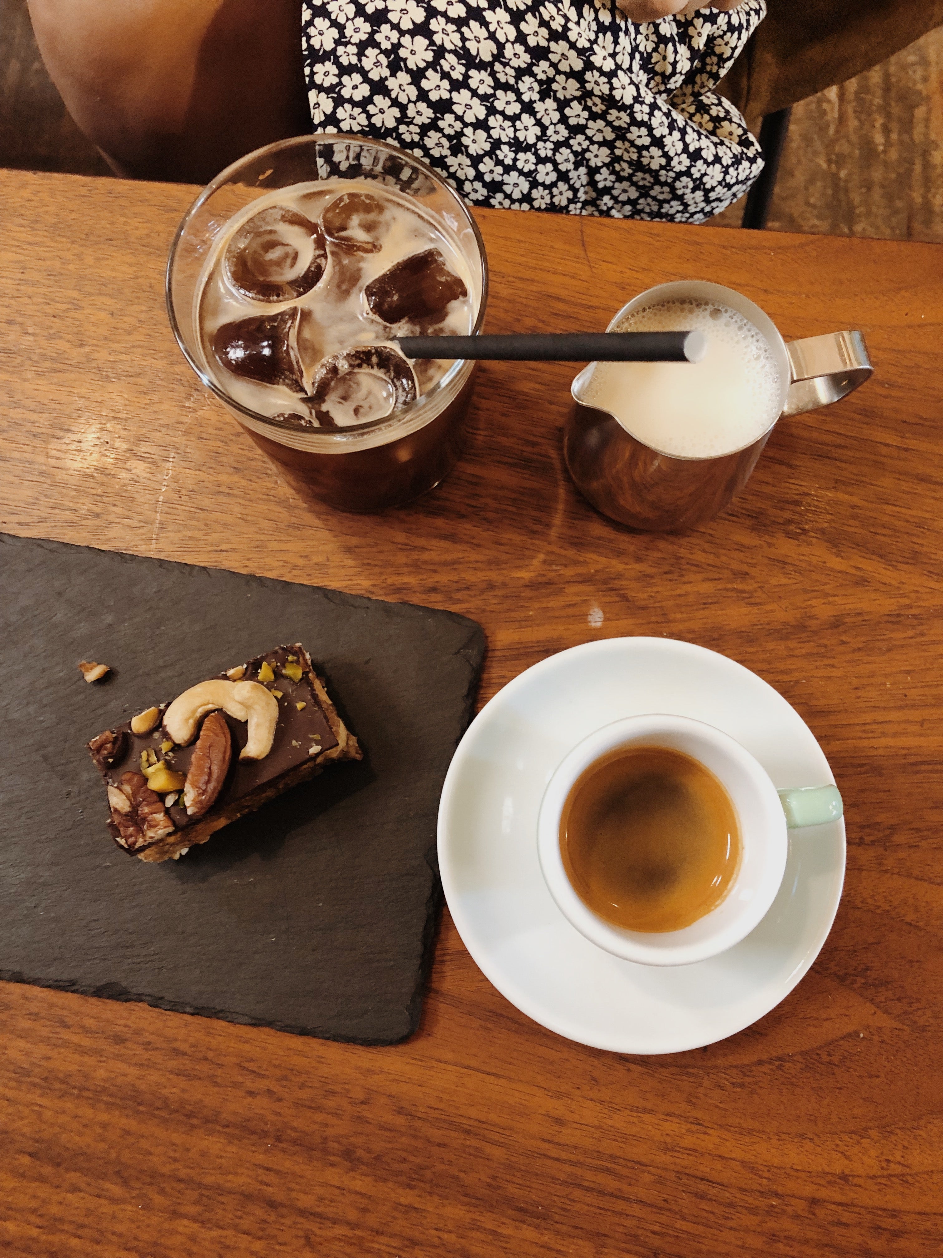 Espresso and a treat at Copenhagen Coffee Lab in Alfama District of Lisbon | Canyon Coffee
