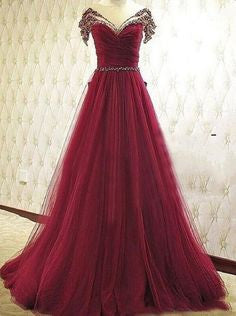 wine bridesmaid dresses long