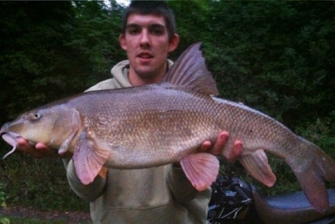 Andrew with a Barbel