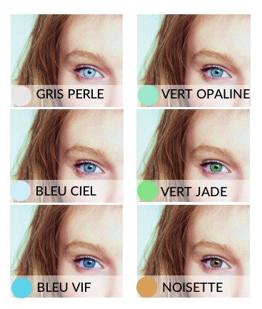 Lentilles de couleur