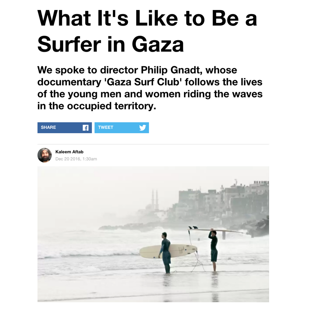Hypepeace What it's like to be a surfer in Gaza by Vice freegaza freepalestine 