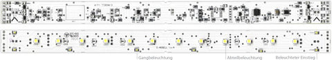 Beleuchtung für Märklin Wagen LED