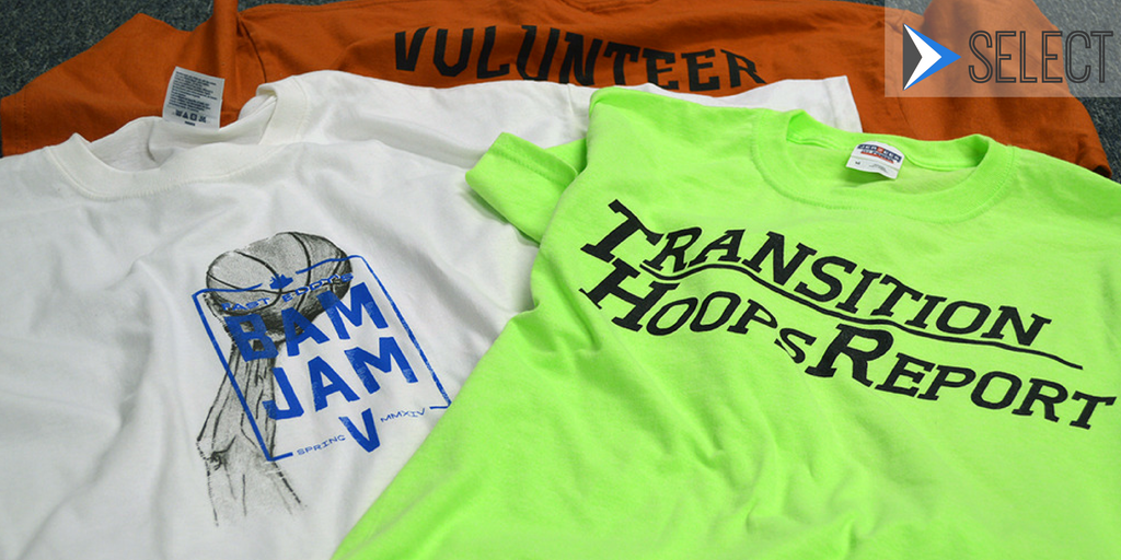 event manager and event tshirts