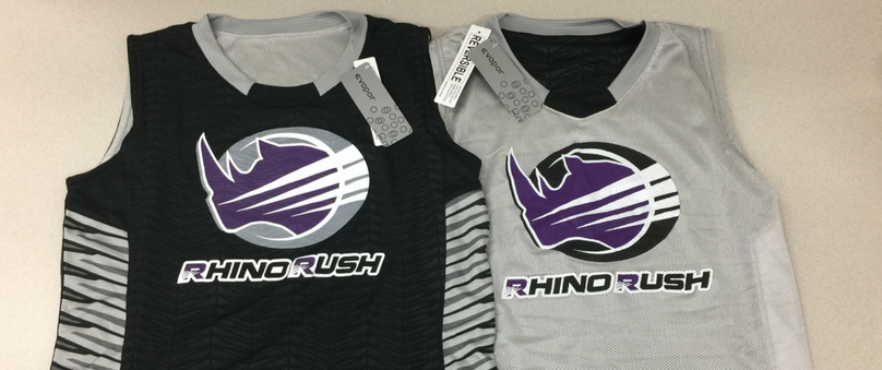 rhino rush jordan reversible basketball jersey