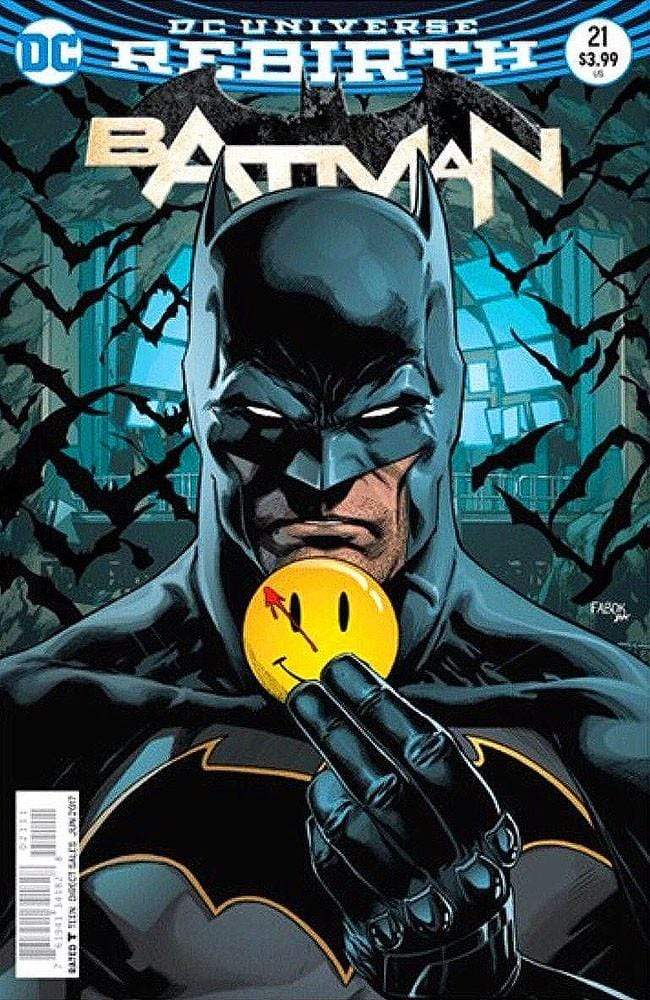 BATMAN #21 LENTICULAR Variant Edition (THE BUTTON) U.S. Exclusive | 7