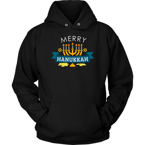 Funny Hanukkah Hoodie - Merry Hannukah Holiday Gift Ideas