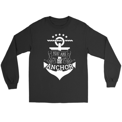 Romantic Valentine's Day Long Sleeve Shirt - You Are My Anchor