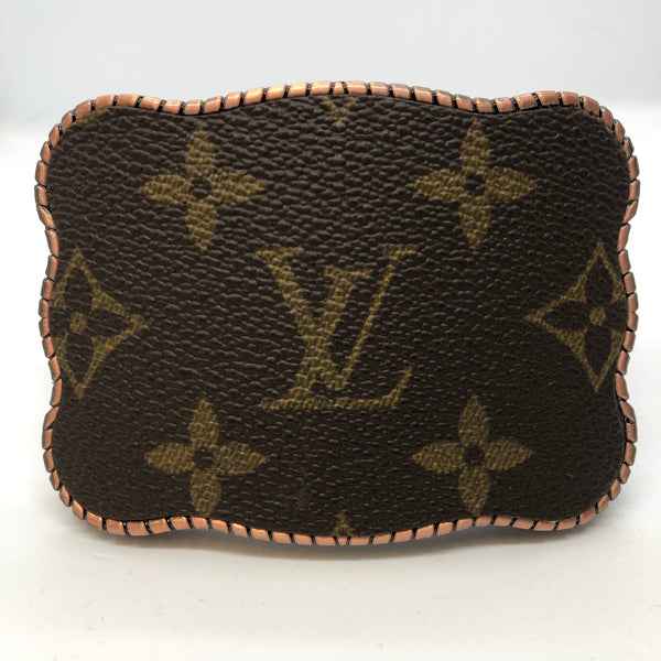 Authentic LV Leather - Wallet Buckle