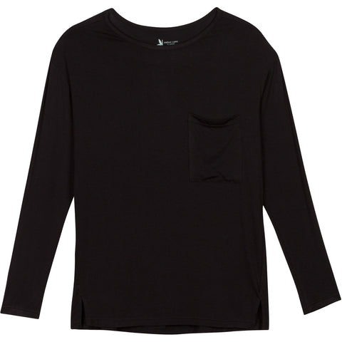 womens long sleeve sun shirts black