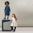 BOOGIE - Printed Full Frill Dress - Kids Girl - Rainbow print
