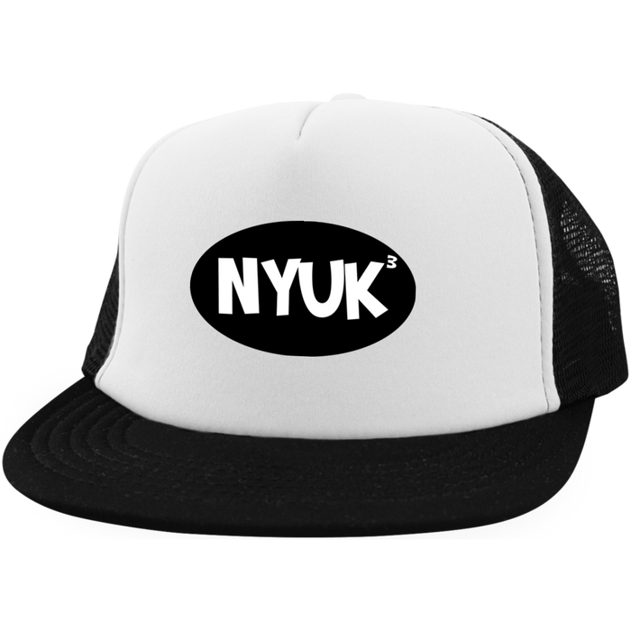 Three Stooges Trucker Hat With Snapback - Nyuk To The 3rd Power