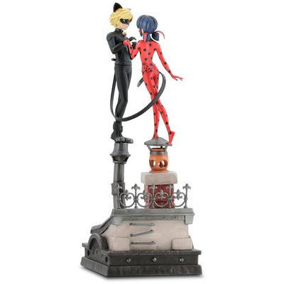 ladybug and cat noir figurines