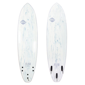 Softech Eric Geiselman Flash FCS II 7ft 0 Soft Surfboard - White Marble