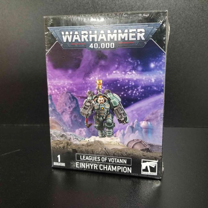 warhammer 40000 leagues of votann einhyr champion miniature