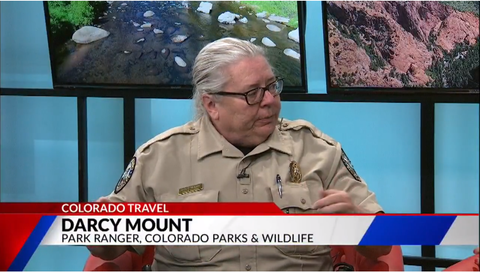 Colorado Parks Wildlife (CPW) Senior Park Ranger Darcy Mount