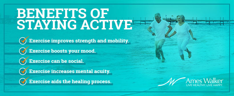 Benefits of staying active