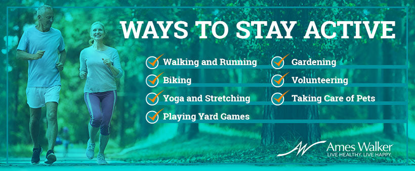 Ways to stay active