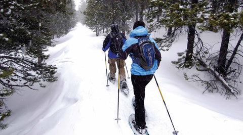 snow shoeing heated apparel