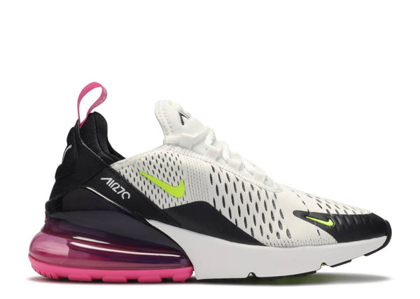 pink white and black air max 270