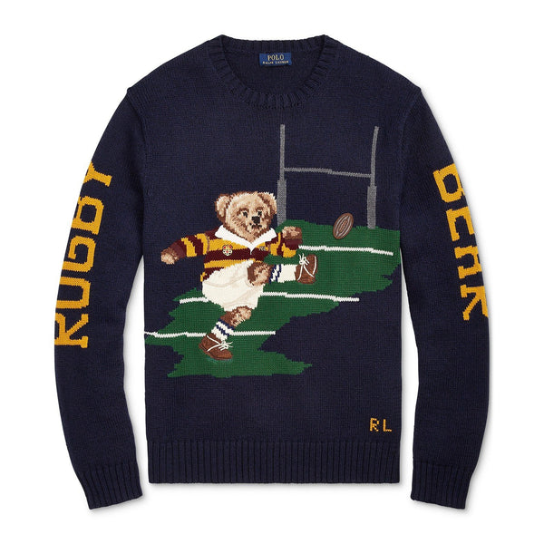 ralph lauren rugby bear hoodie