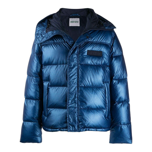 KENZO Hooded Padded Jacket, French Blue 