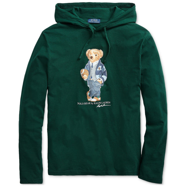 green polo bear shirt