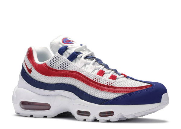 red blue and white air max 95