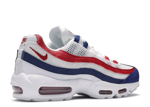 nike 95 white red