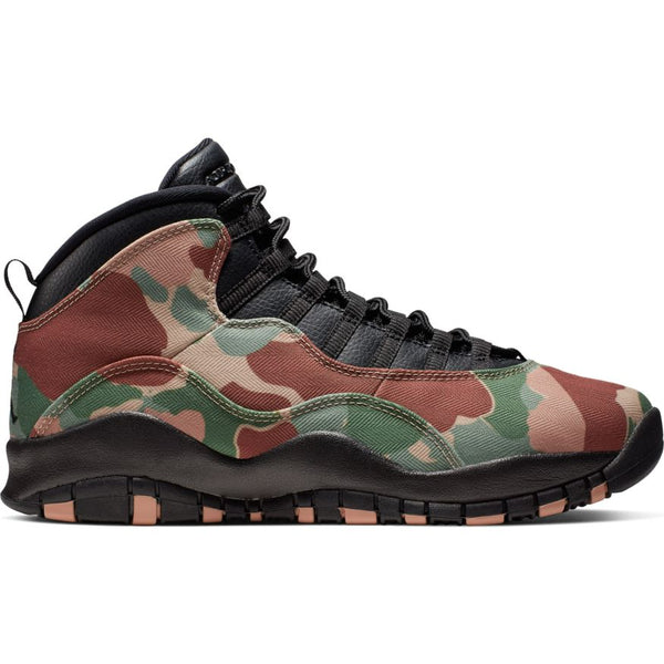 jordan 10 duck camo shirt