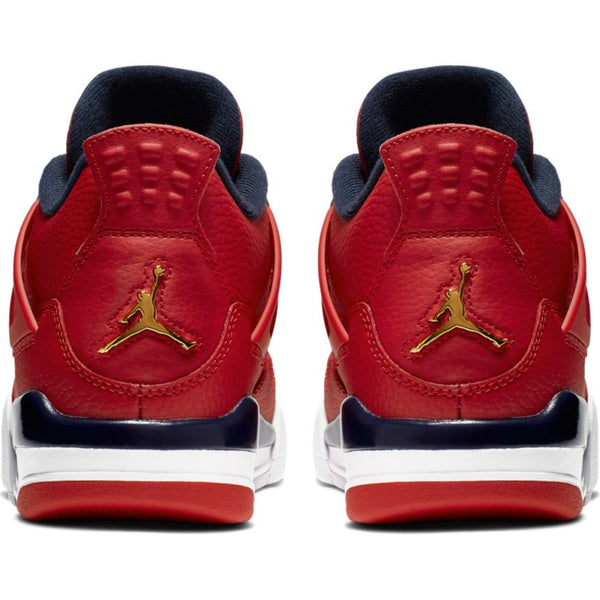 retro 4 gym red obsidian white metallic gold