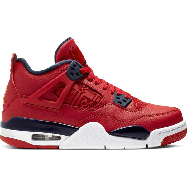 red and gold jordan 4