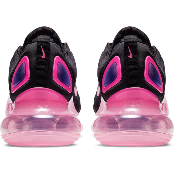 black and pink air max 720