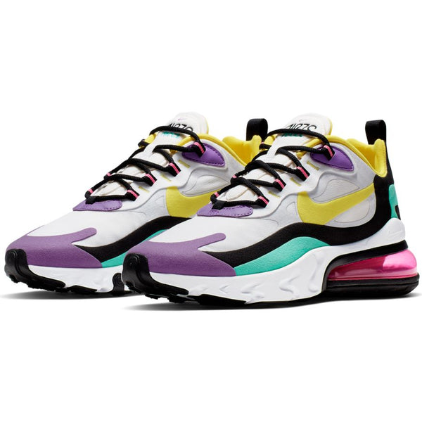 nike air max purple and yellow