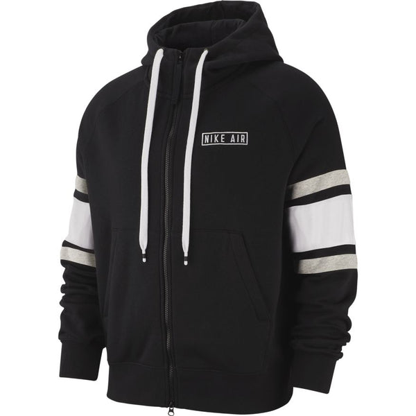 nike air hoodie black and white