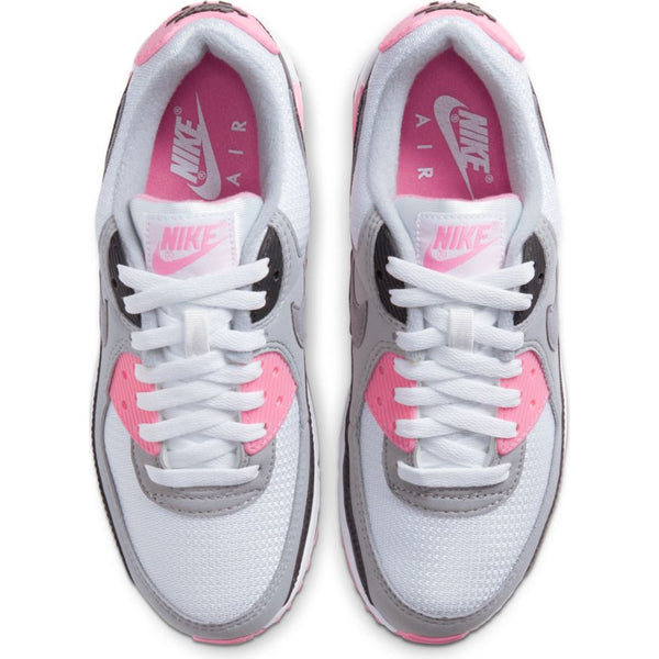 women's nike air max 90 pink and grey