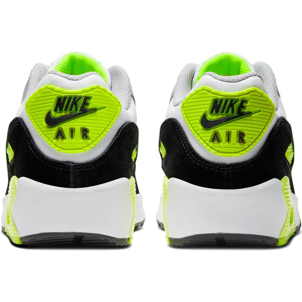 nike air max 90 ltr white particle grey volt