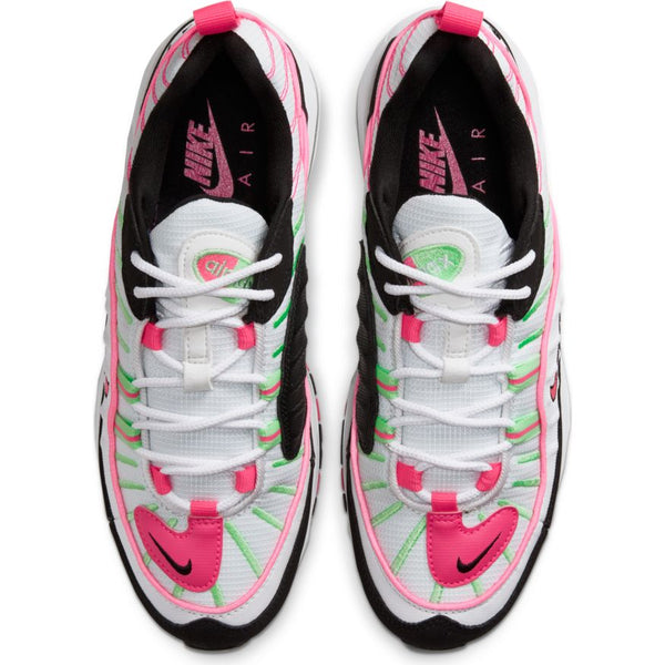 pink green and white air max