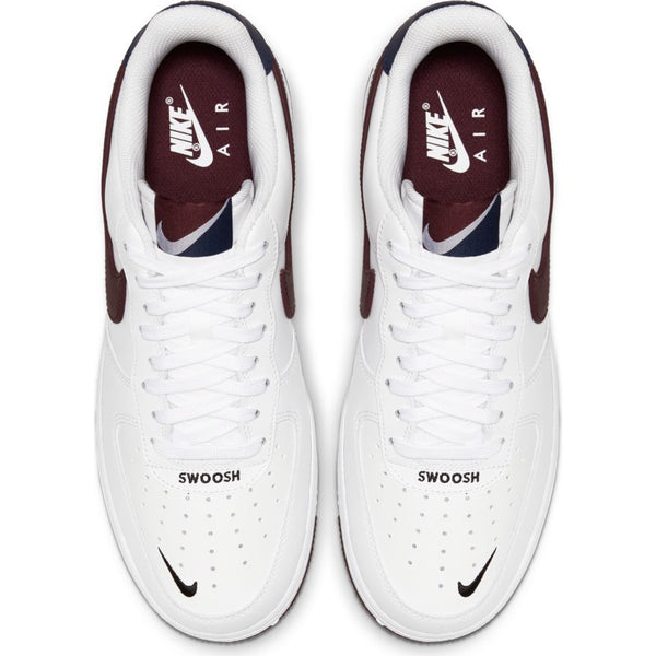 air force 1 lv8 white night maroon obsidian