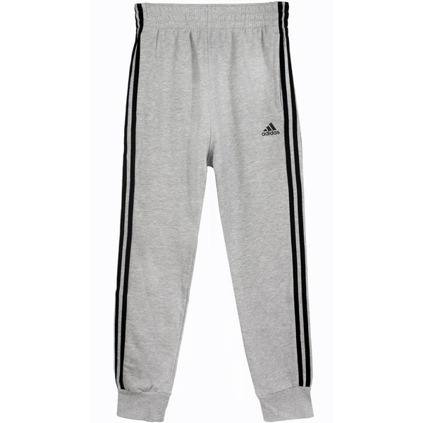 ADIDAS Slim 3S Sweatpants, Grey/ Black 
