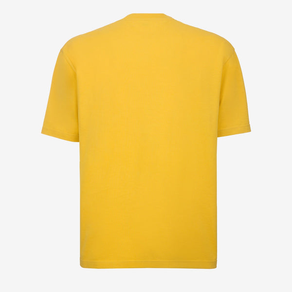 canary yellow sweatshirt