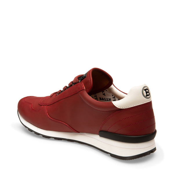 red bally sneakers