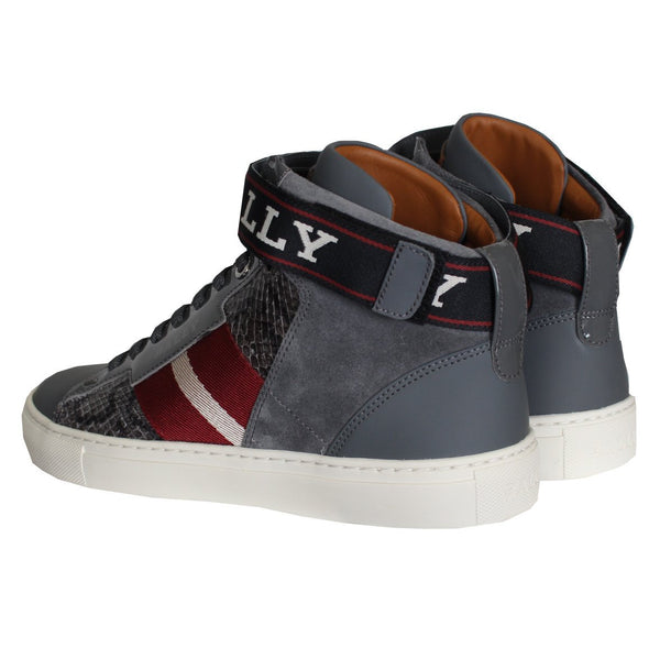 snakeskin sneakers high top