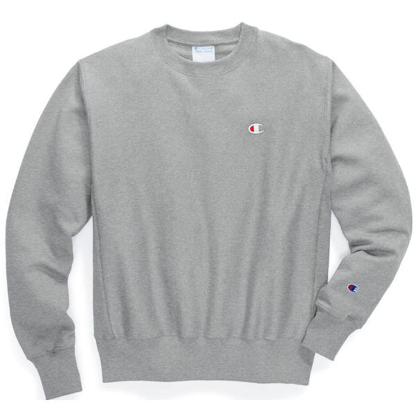 champion reverse weave fleece crew neck sweatshirt