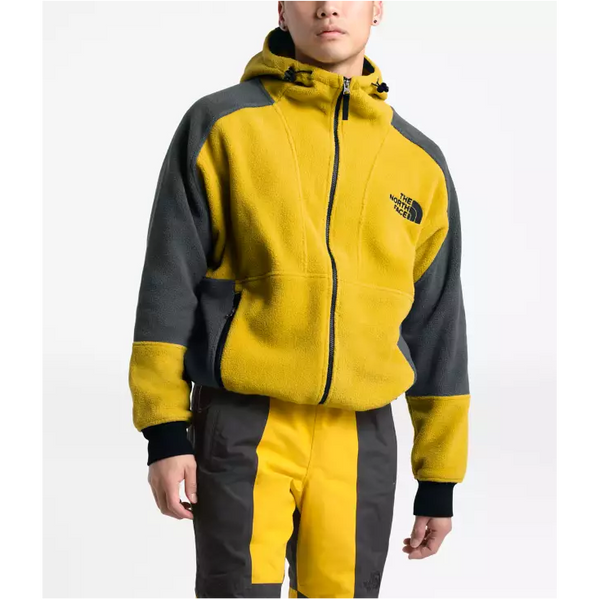 north face leopard yellow