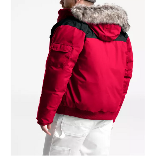 north face gotham jacket red